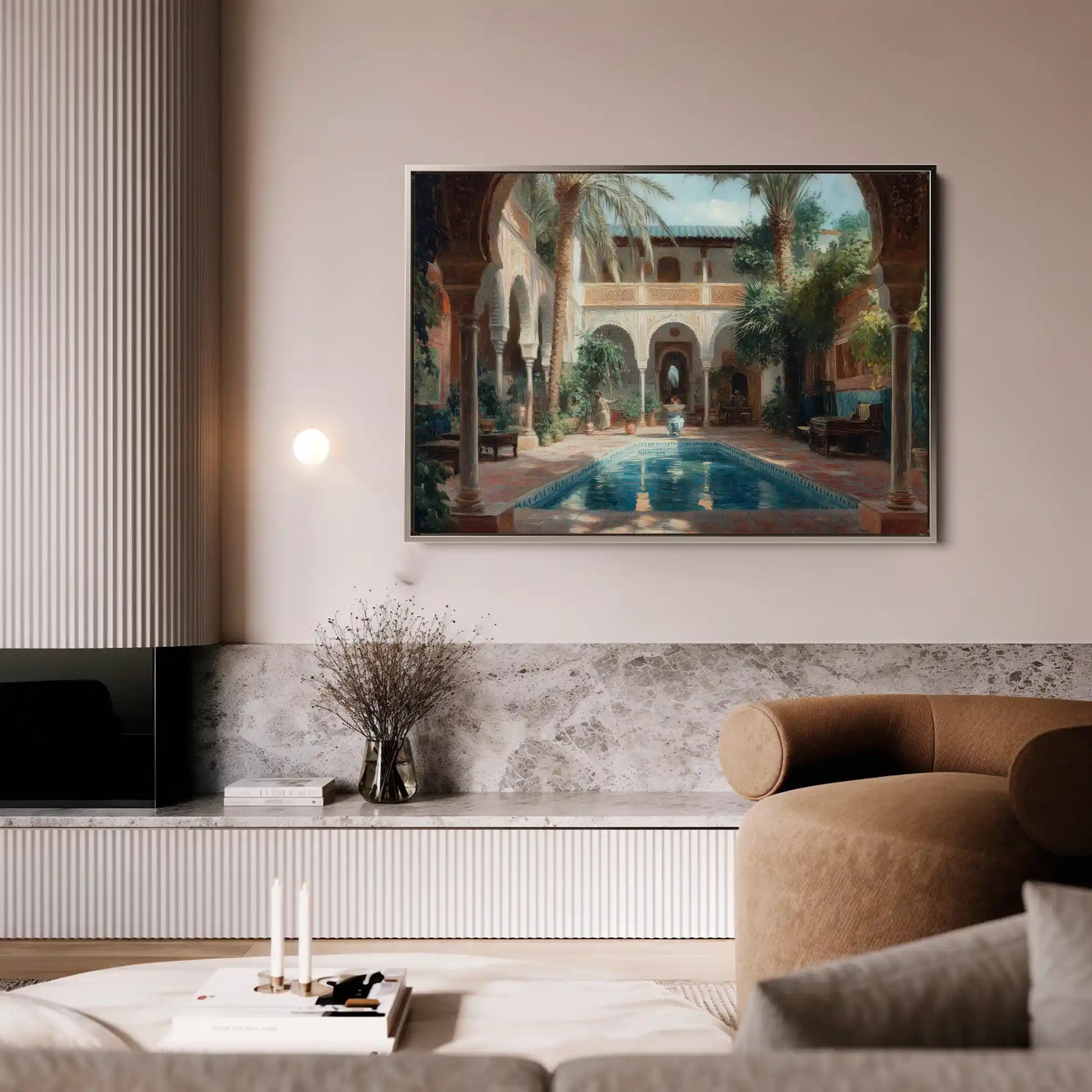 Orientalist 069 Canvas Art 60 x 40 cm / Black