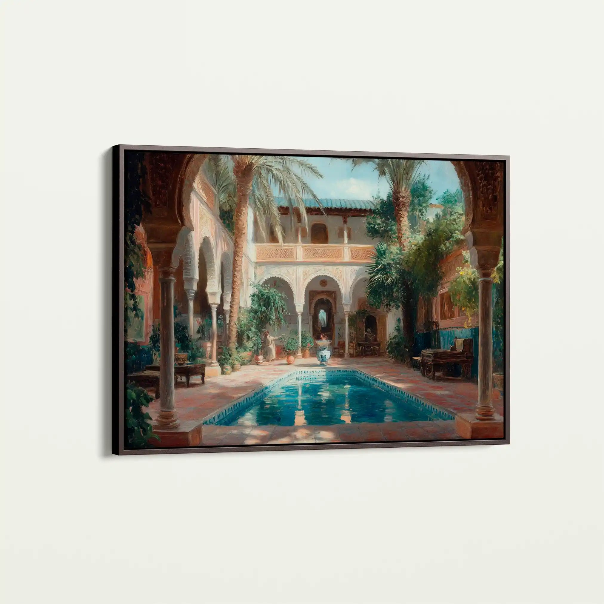 Orientalist 069 Canvas Art 60 x 40 cm / Black