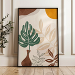 Boho 070 Canvas Art 60 x 40 cm / Black