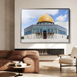 Palestine 070 Canvas Art 60 x 40 cm / Black