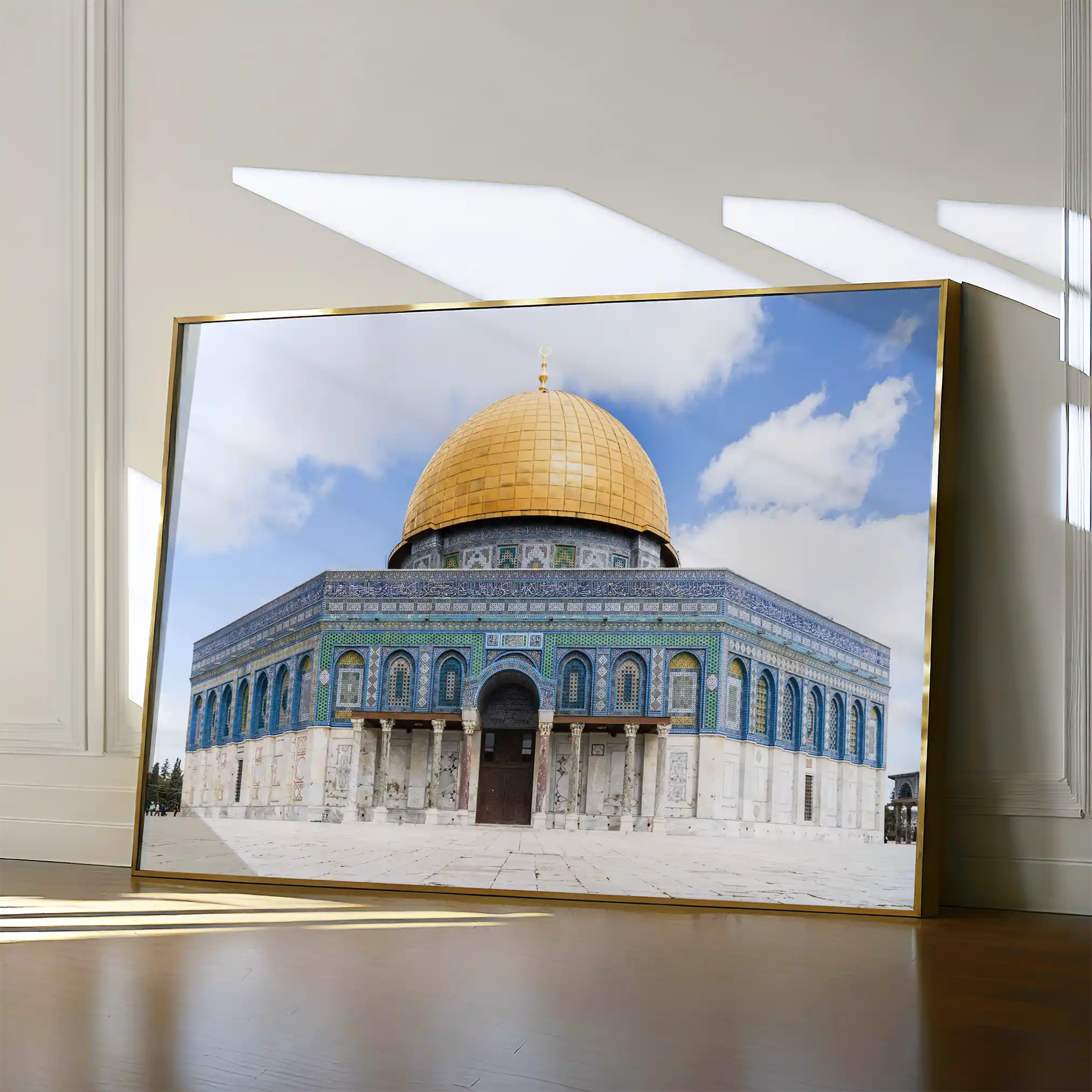 Palestine 070 Canvas Art 60 x 40 cm / Black