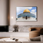 Palestine 070 Canvas Art 60 x 40 cm / Black