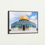 Palestine 070 Canvas Art 60 x 40 cm / Black