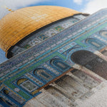 Palestine 070 Canvas Art 60 x 40 cm / Black