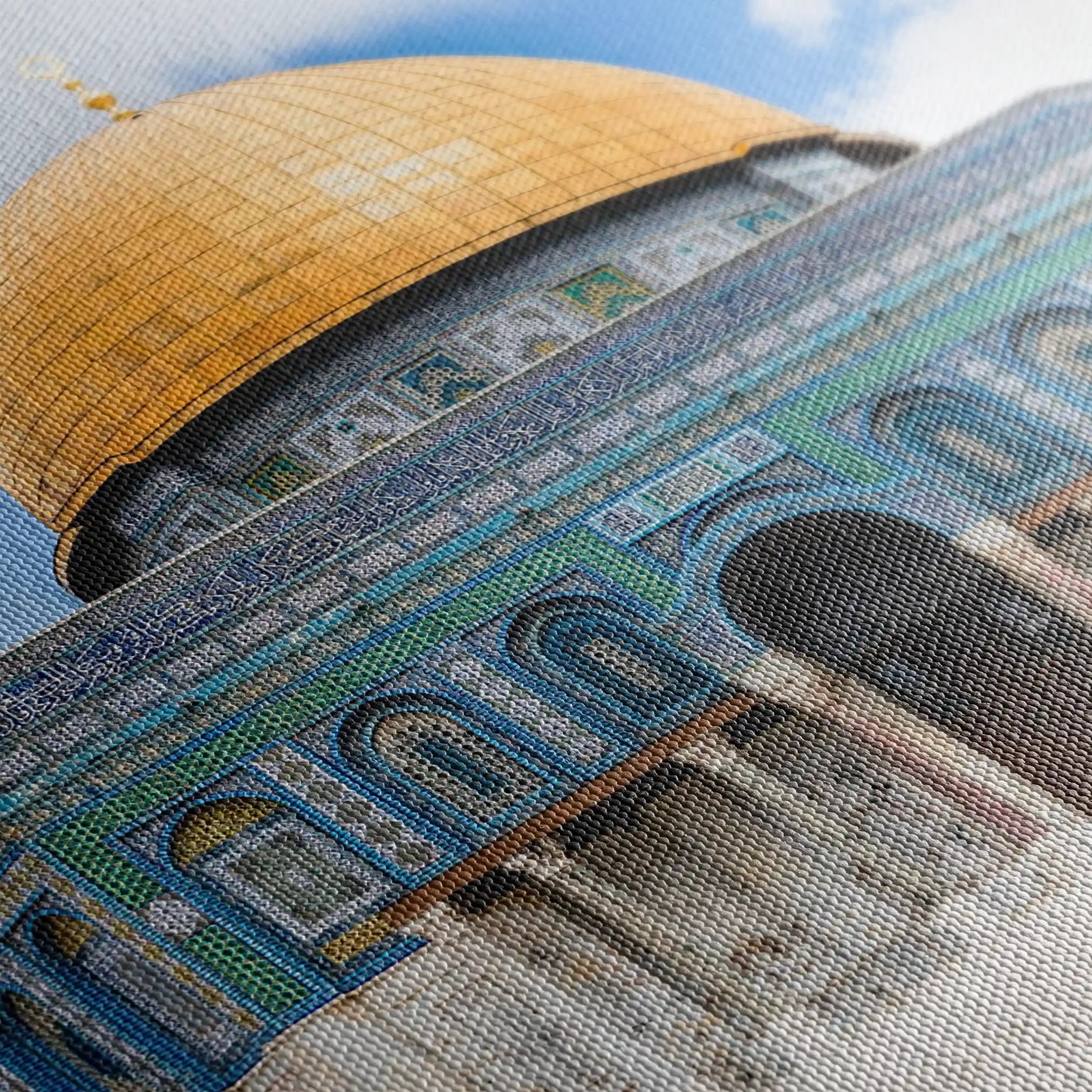 Palestine 070 Canvas Art 60 x 40 cm / Black