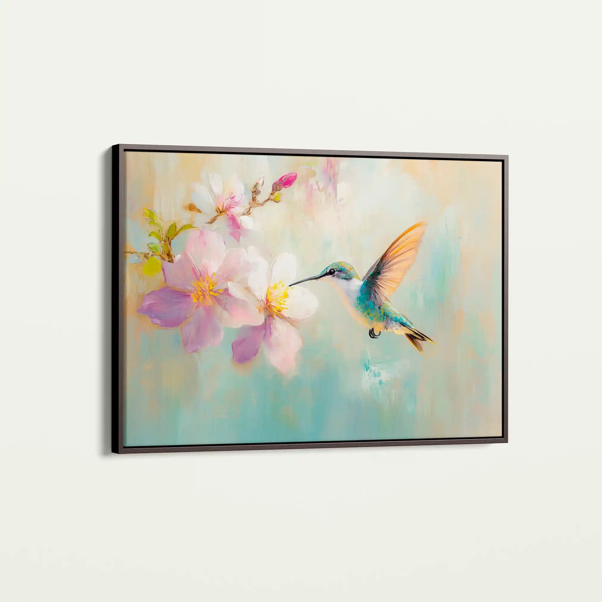 Animals 071 Canvas Art 60 x 40 cm / Black