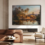Orientalist 071 Canvas Art 60 x 40 cm / Black
