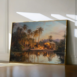 Orientalist 071 Canvas Art 60 x 40 cm / Black