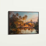 Orientalist 071 Canvas Art 60 x 40 cm / Black