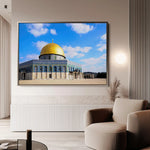 Palestine 071 Canvas Art 60 x 40 cm / Black