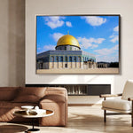 Palestine 071 Canvas Art 60 x 40 cm / Black