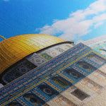 Palestine 071 Canvas Art 60 x 40 cm / Black