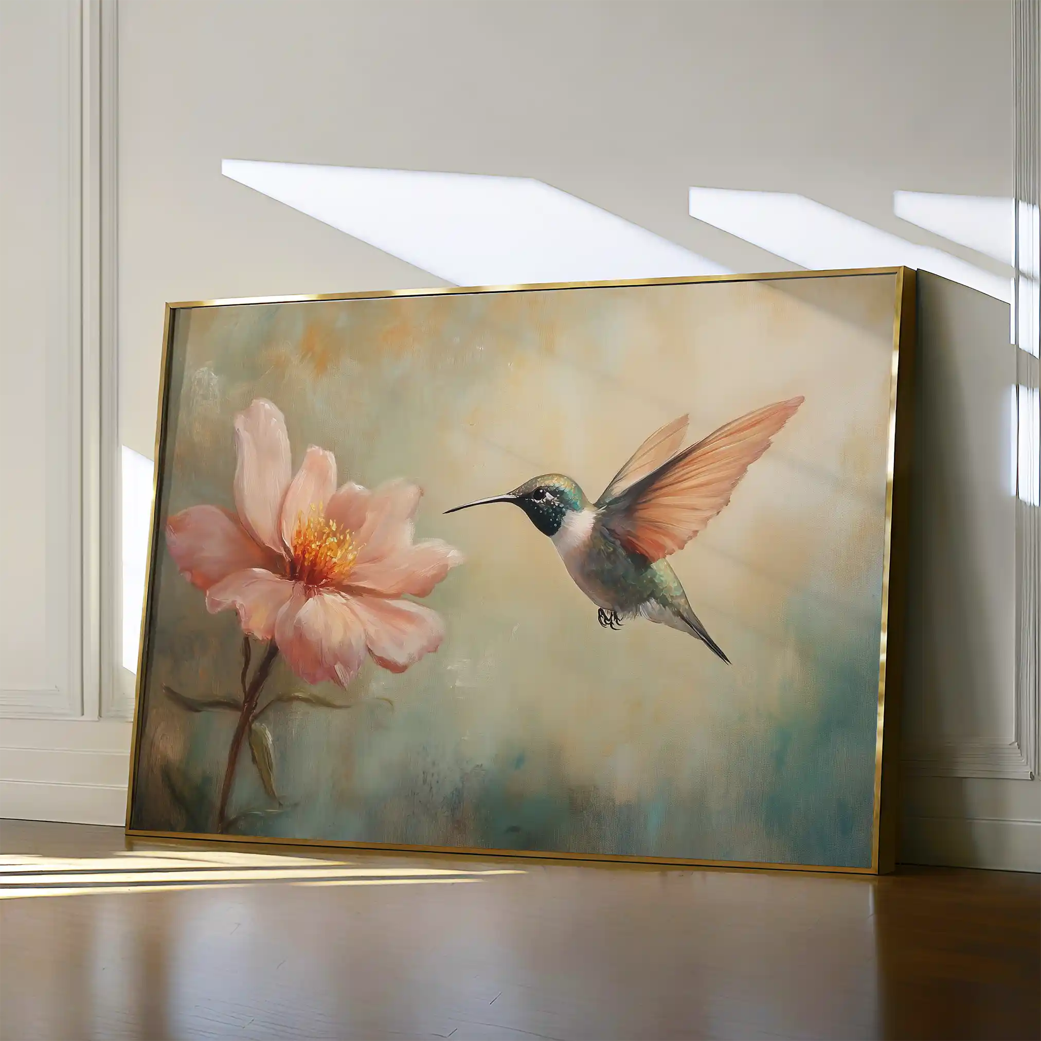 Animals 072 Canvas Art 60 x 40 cm / Black