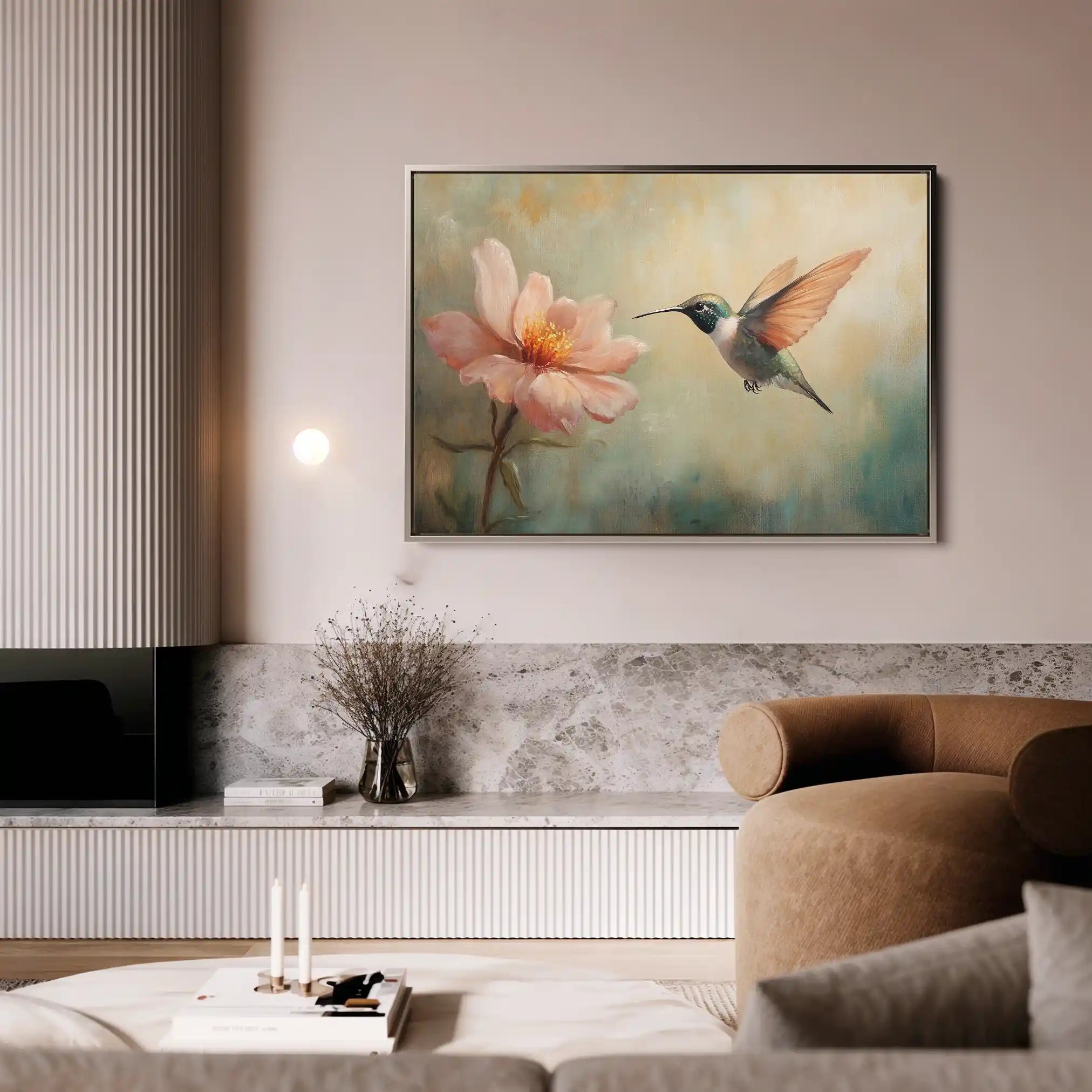 Animals 072 Canvas Art 60 x 40 cm / Black