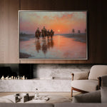 Orientalist 072 Canvas Art 60 x 40 cm / Black