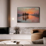 Orientalist 072 Canvas Art 60 x 40 cm / Black