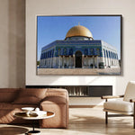 Palestine 072 Canvas Art 60 x 40 cm / Black