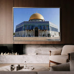 Palestine 072 Canvas Art 60 x 40 cm / Black