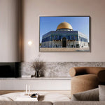 Palestine 072 Canvas Art 60 x 40 cm / Black