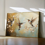 Animals 073 Canvas Art 60 x 40 cm / Black