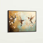 Animals 073 Canvas Art 60 x 40 cm / Black