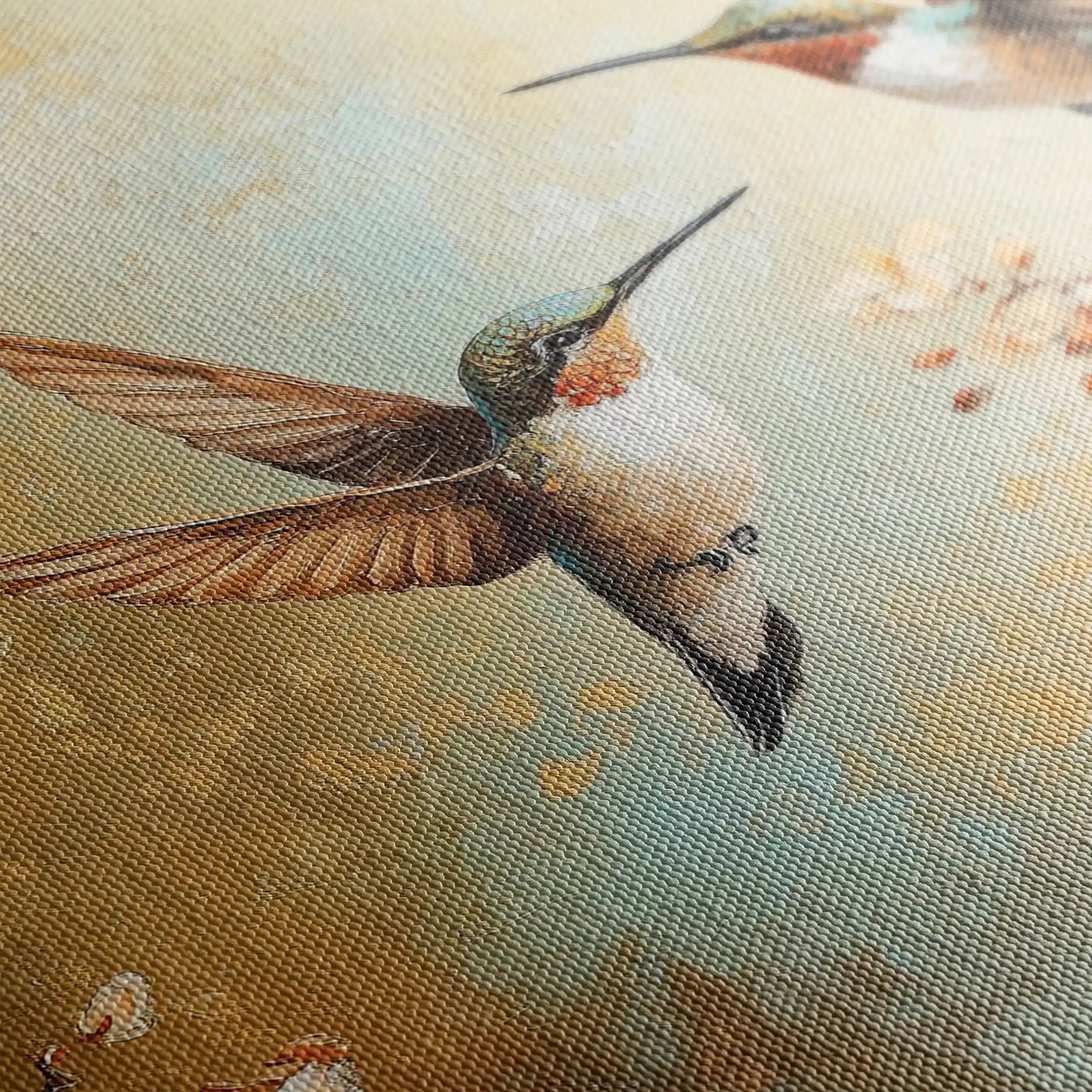 Animals 073 Canvas Art 60 x 40 cm / Black