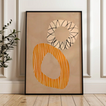 Boho 073 Canvas Art 60 x 40 cm / Black