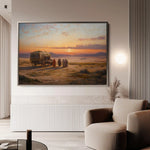 Orientalist 073 Canvas Art 60 x 40 cm / Black