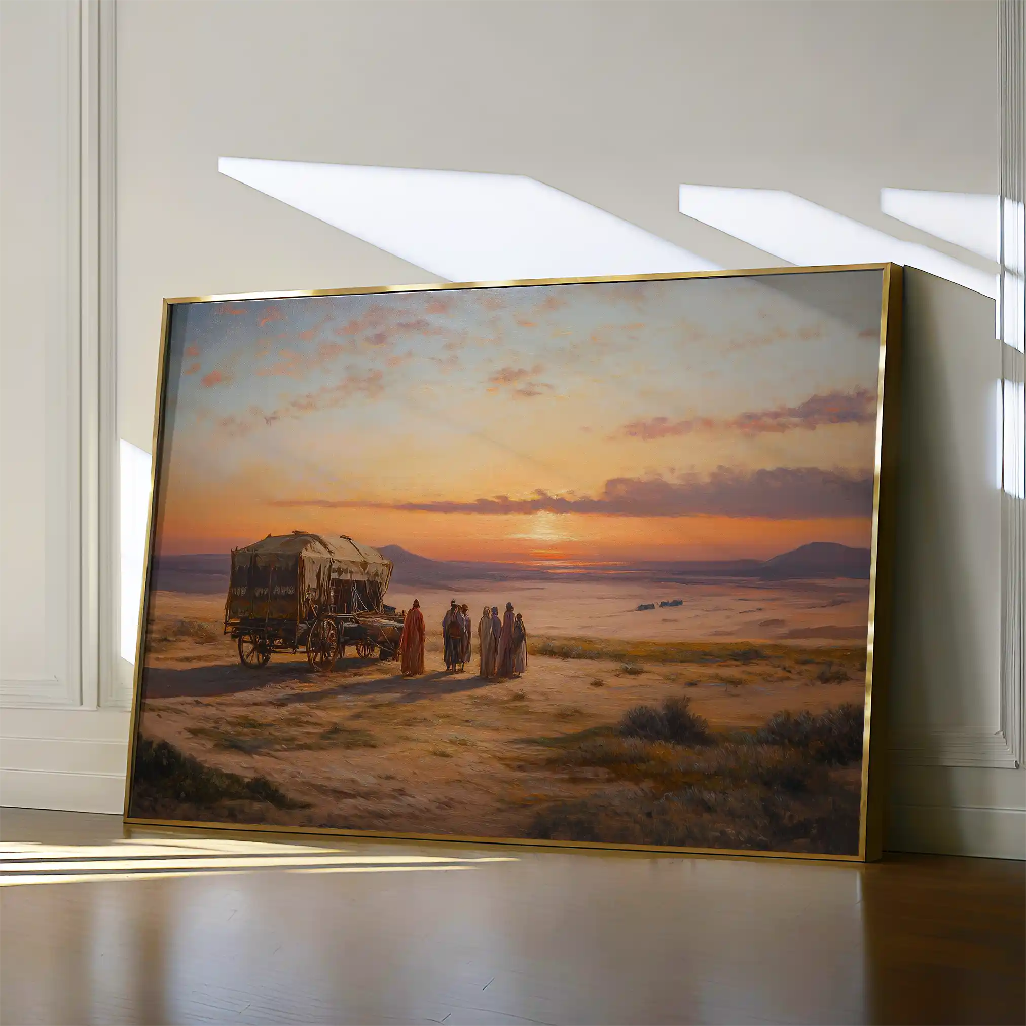 Orientalist 073 Canvas Art 60 x 40 cm / Black