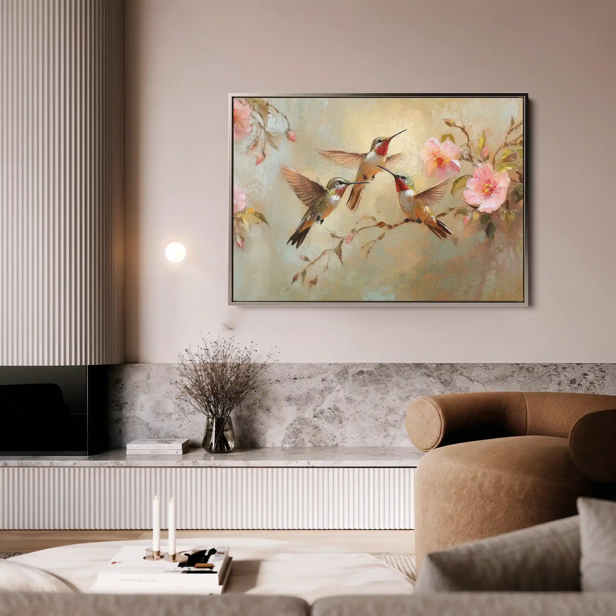 Animals 074 Canvas Art 60 x 40 cm / Black