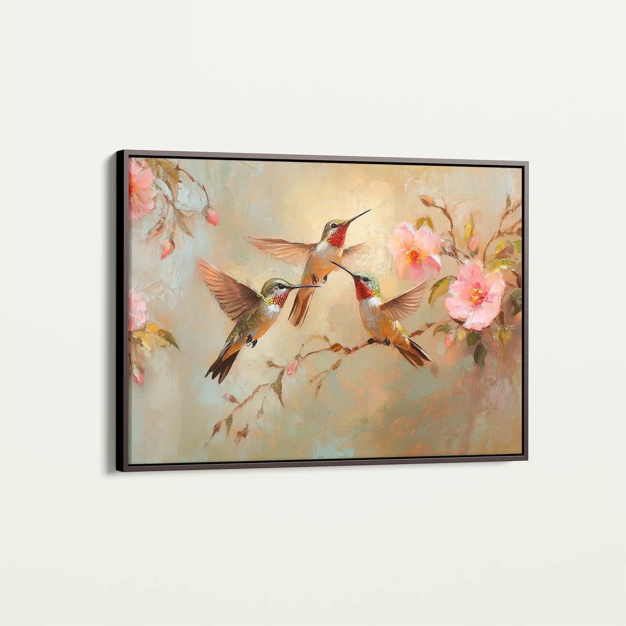 Animals 074 Canvas Art 60 x 40 cm / Black