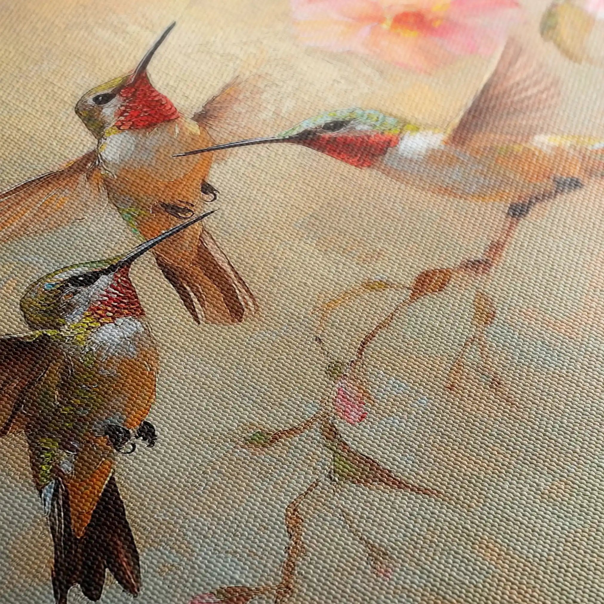 Animals 074 Canvas Art 60 x 40 cm / Black