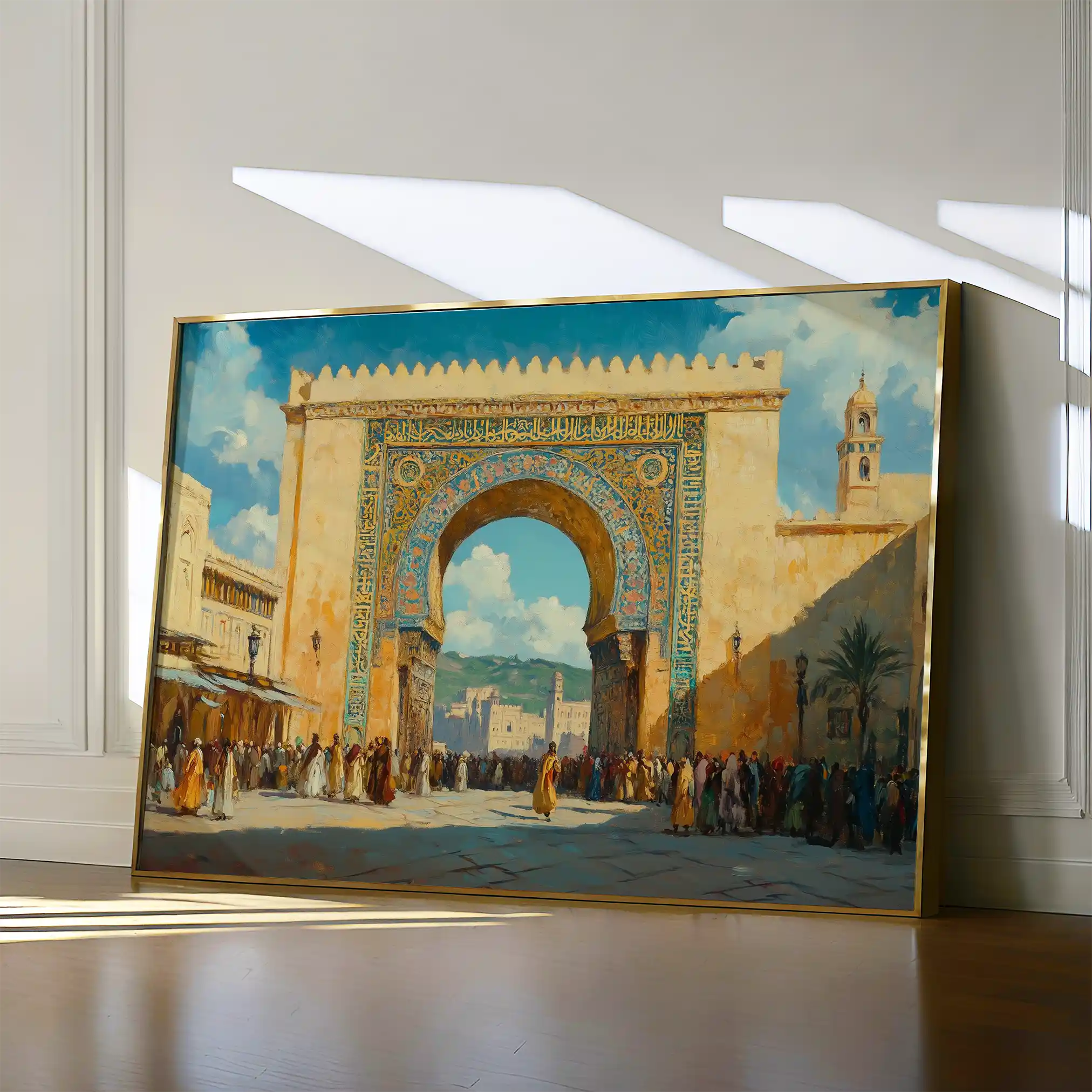 Orientalist 074 Canvas Art 60 x 40 cm / Black