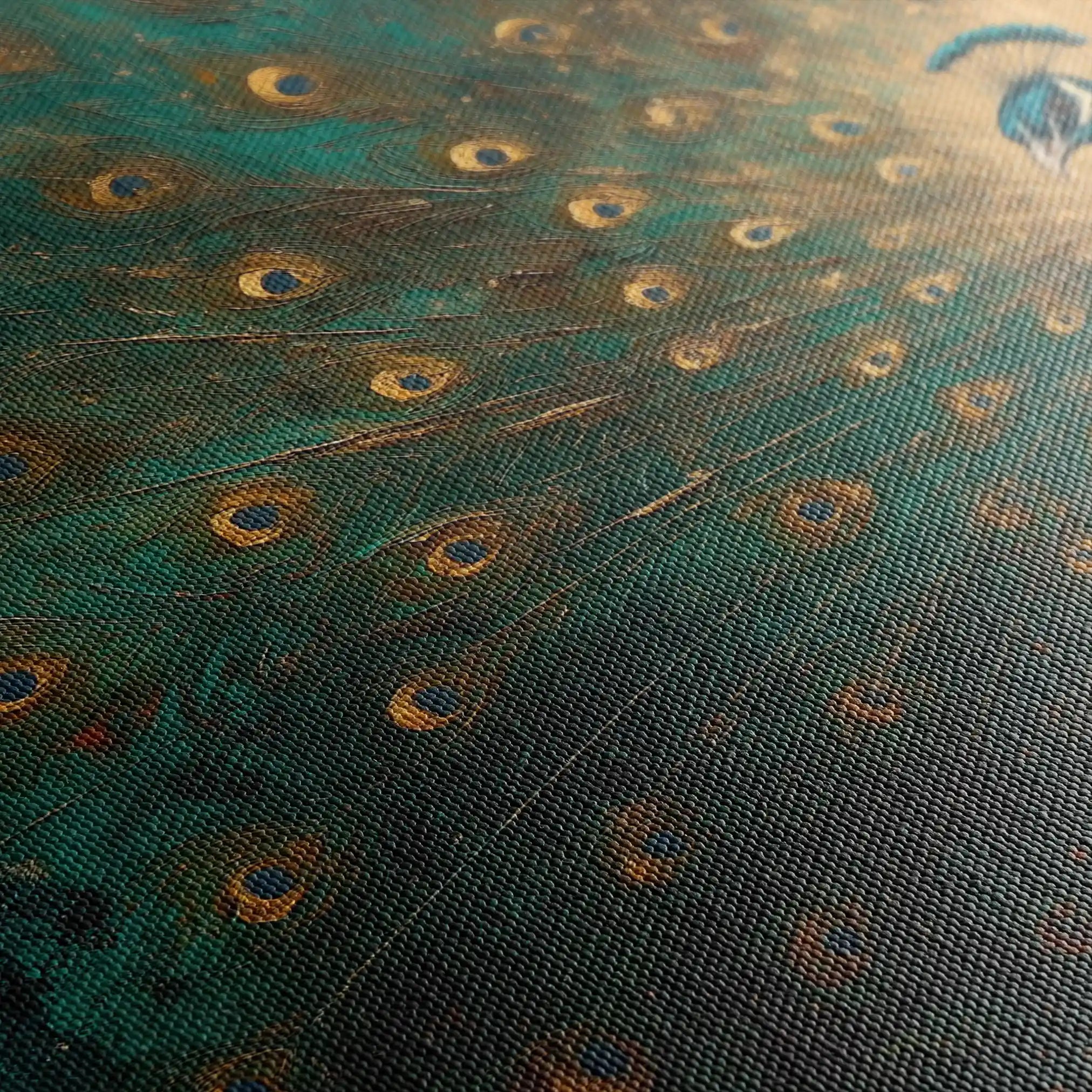 Animals 075 Canvas Art 60 x 40 cm / Black