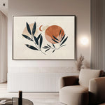 Boho 075 Canvas Art 60 x 40 cm / Black