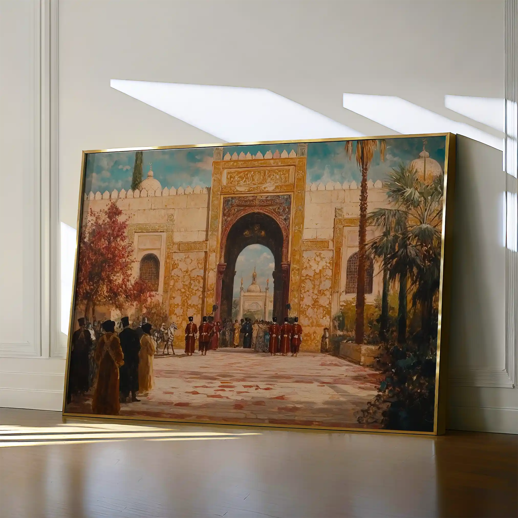 Orientalist 075 Canvas Art 60 x 40 cm / Black
