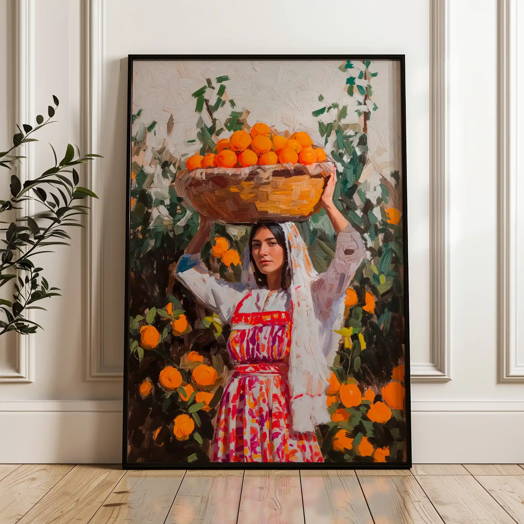 Palestine 075 Canvas Art 60 x 40 cm / Black