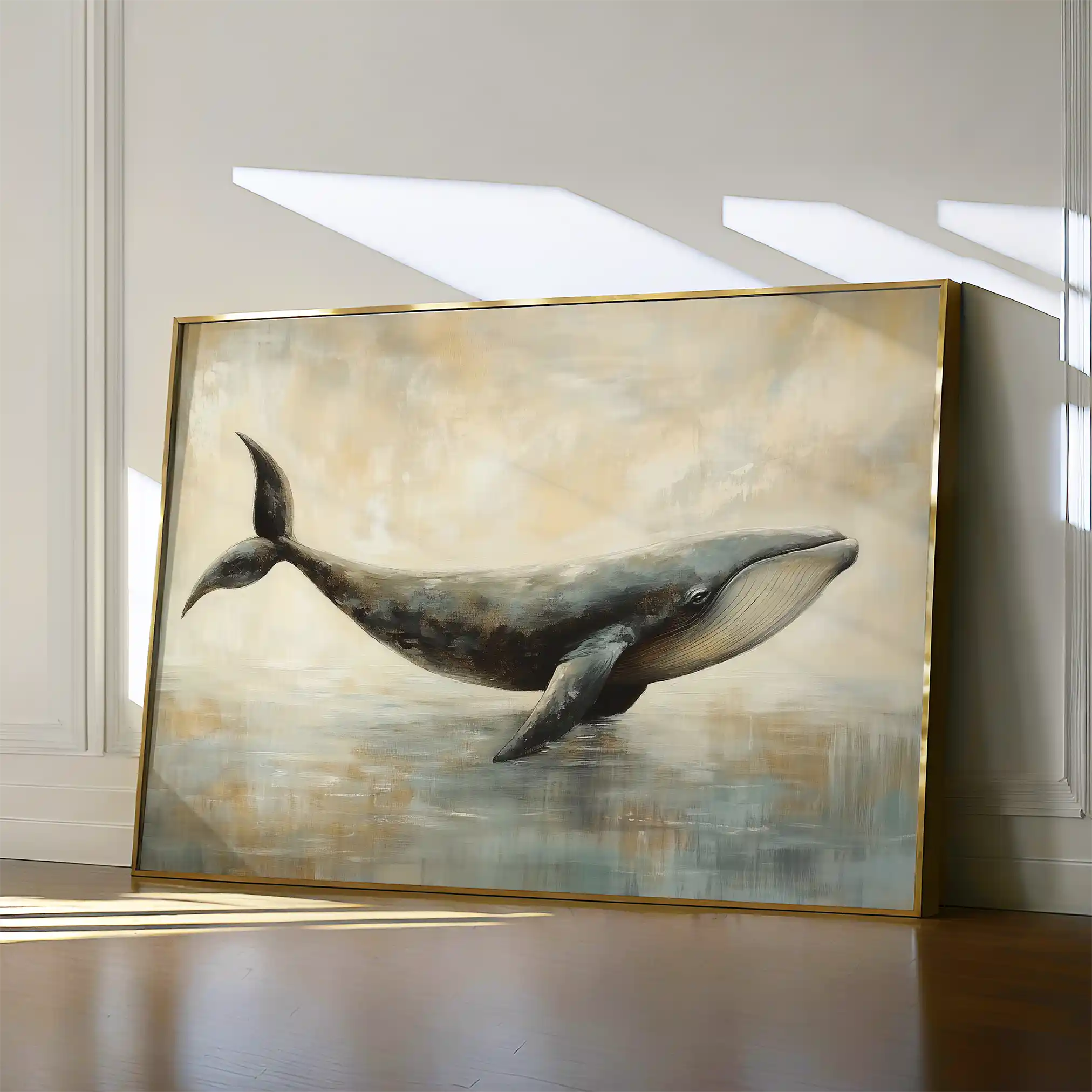 Animals 076 Canvas Art 60 x 40 cm / Black