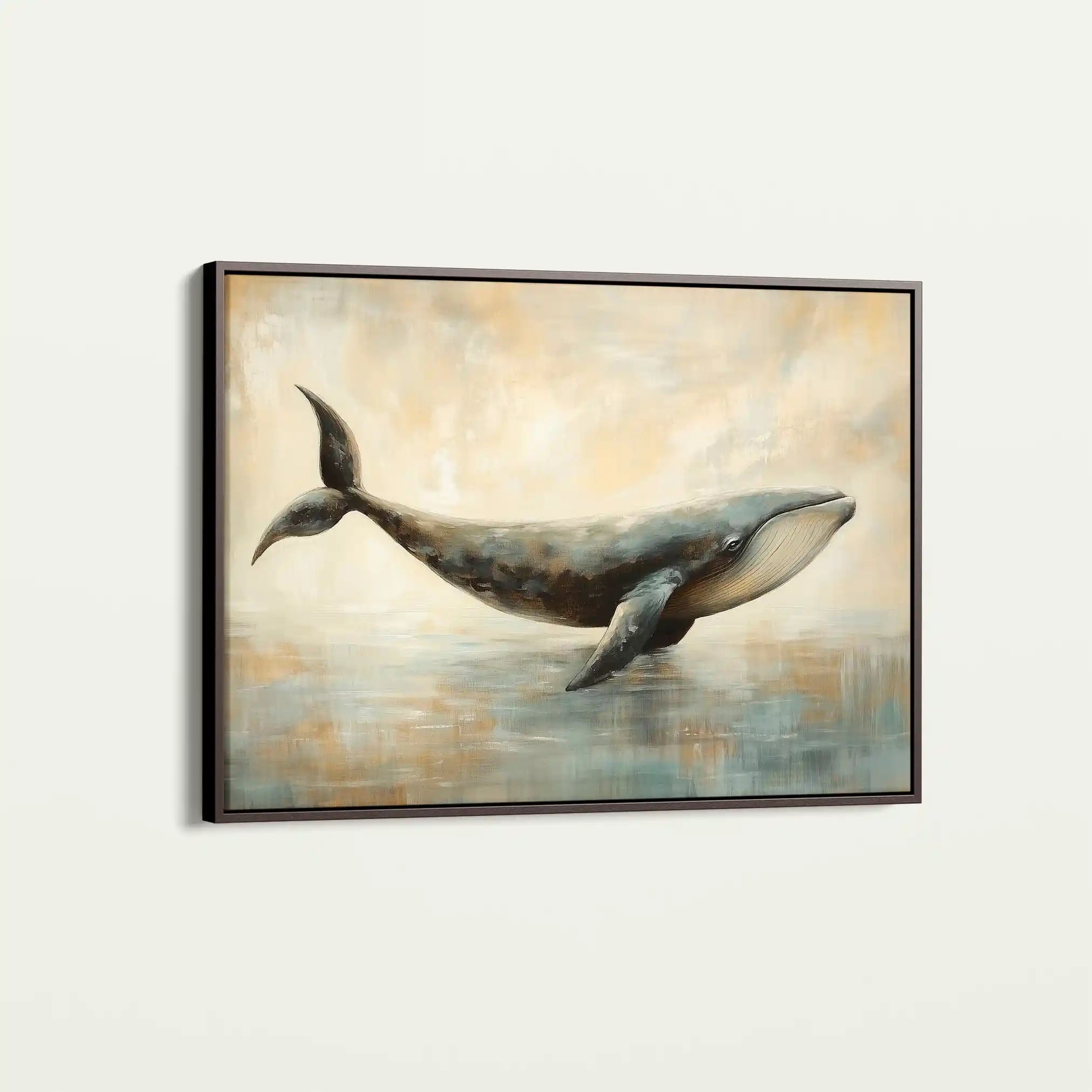 Animals 076 Canvas Art 60 x 40 cm / Black