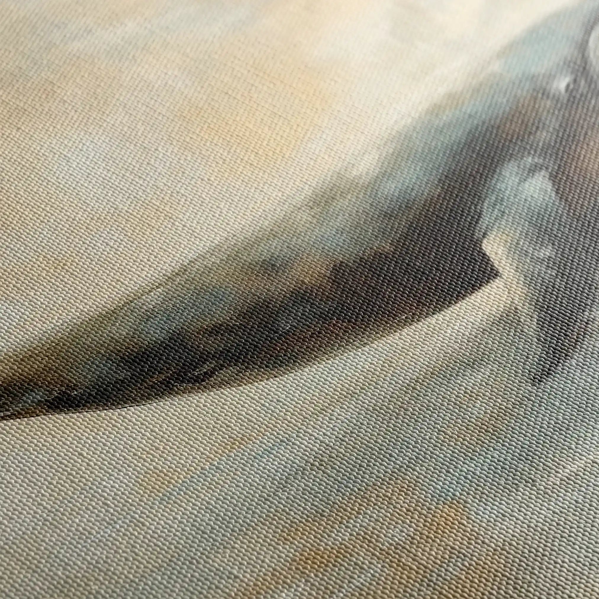 Animals 076 Canvas Art 60 x 40 cm / Black