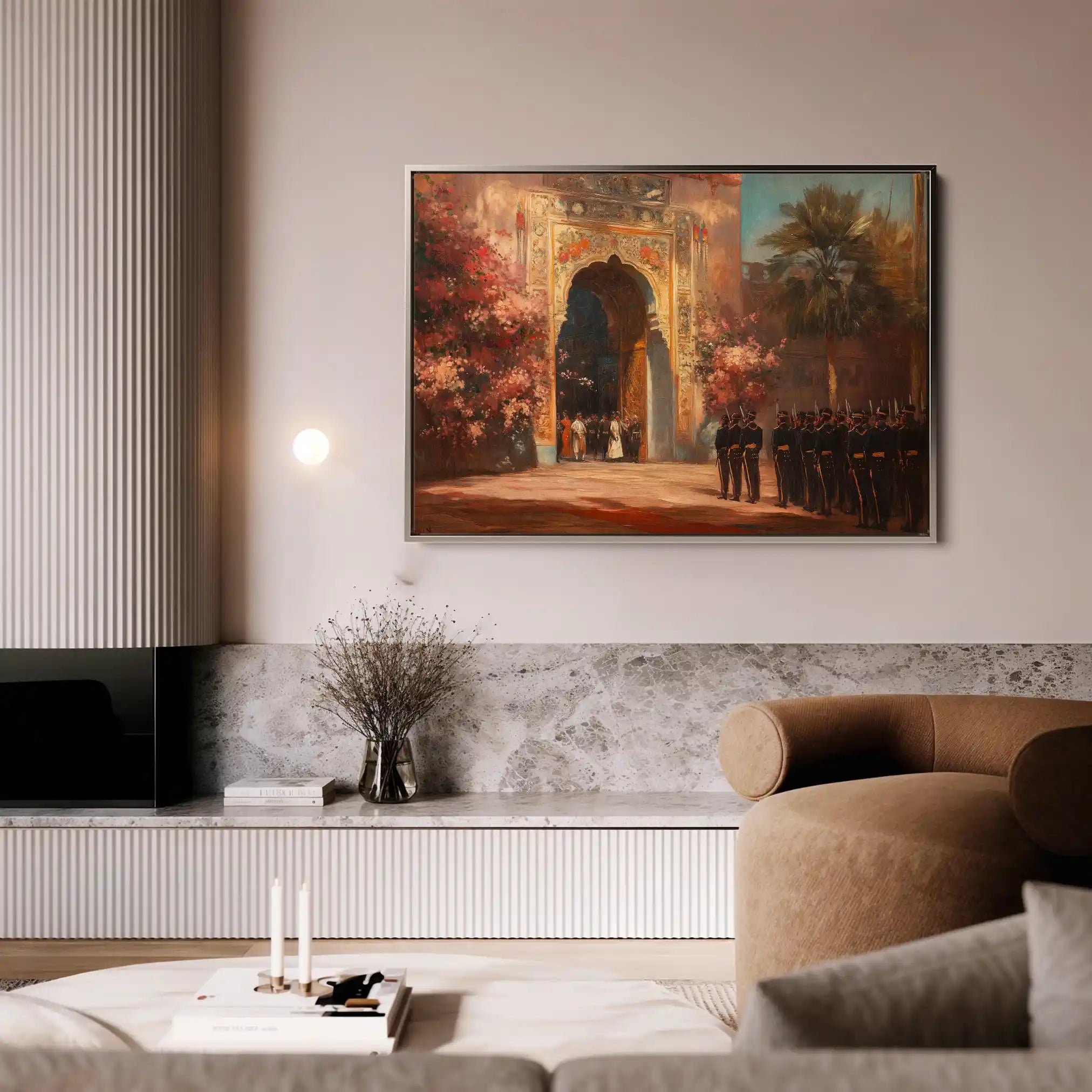 Orientalist 076 Canvas Art 60 x 40 cm / Black
