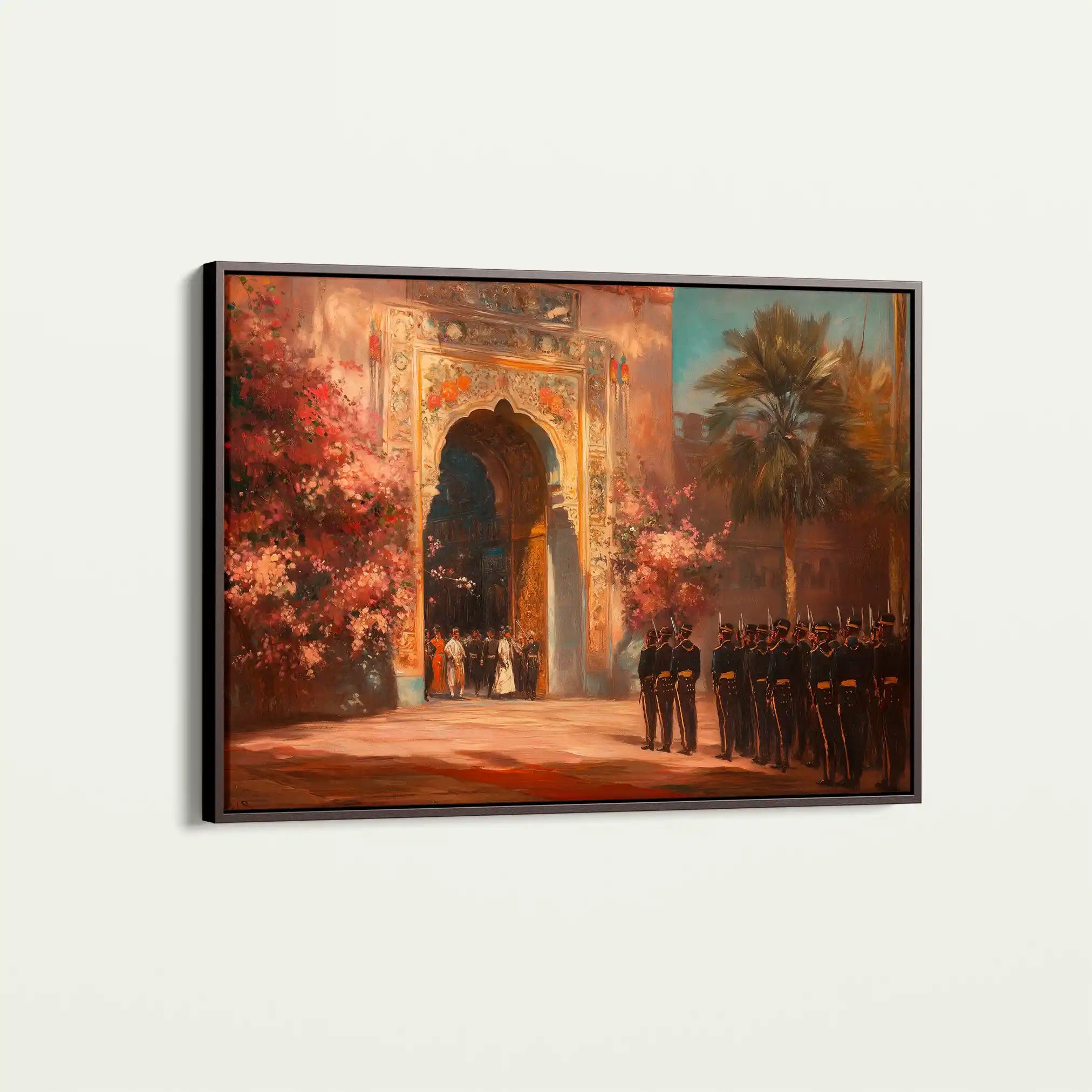Orientalist 076 Canvas Art 60 x 40 cm / Black