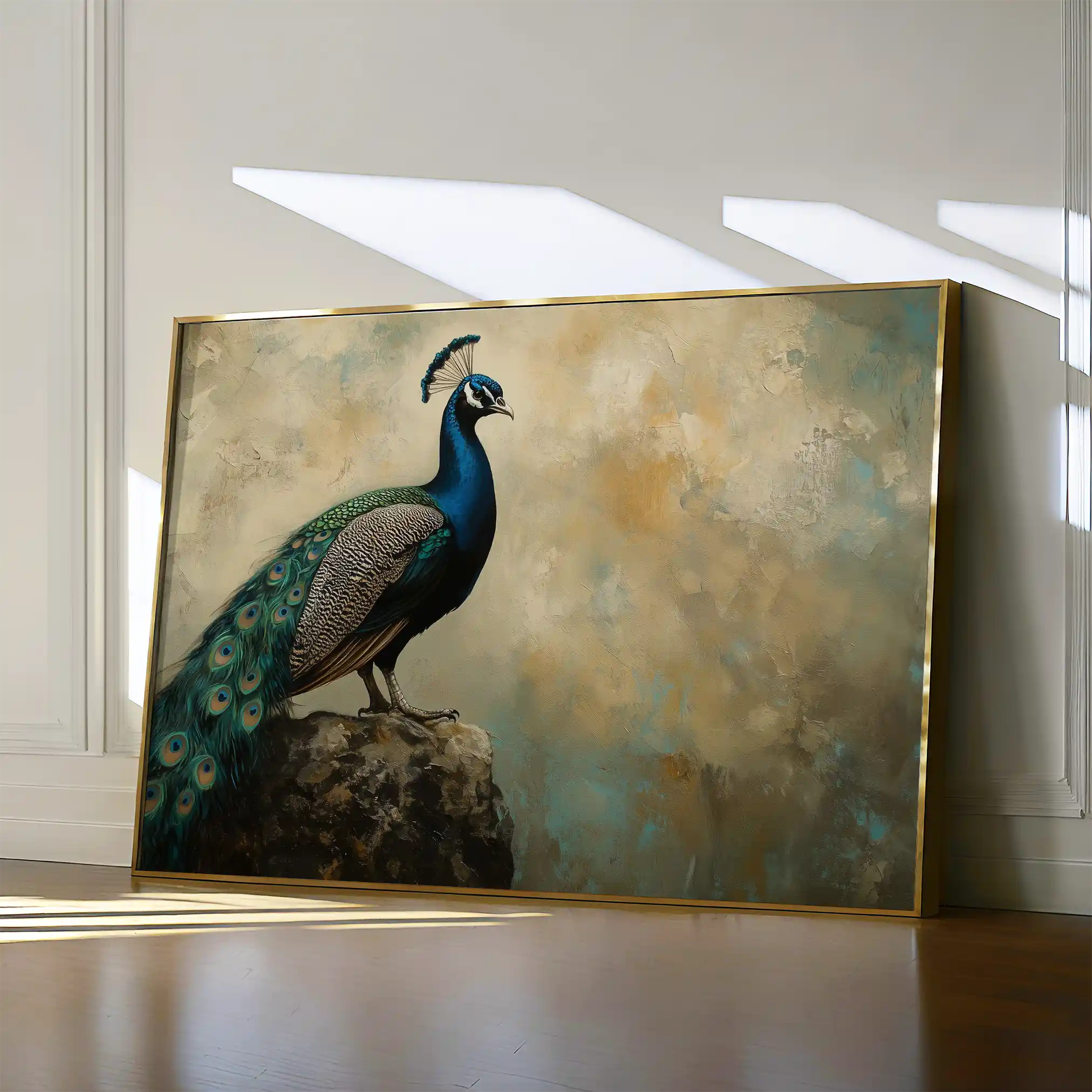 Animals 078 Canvas Art 60 x 40 cm / Black