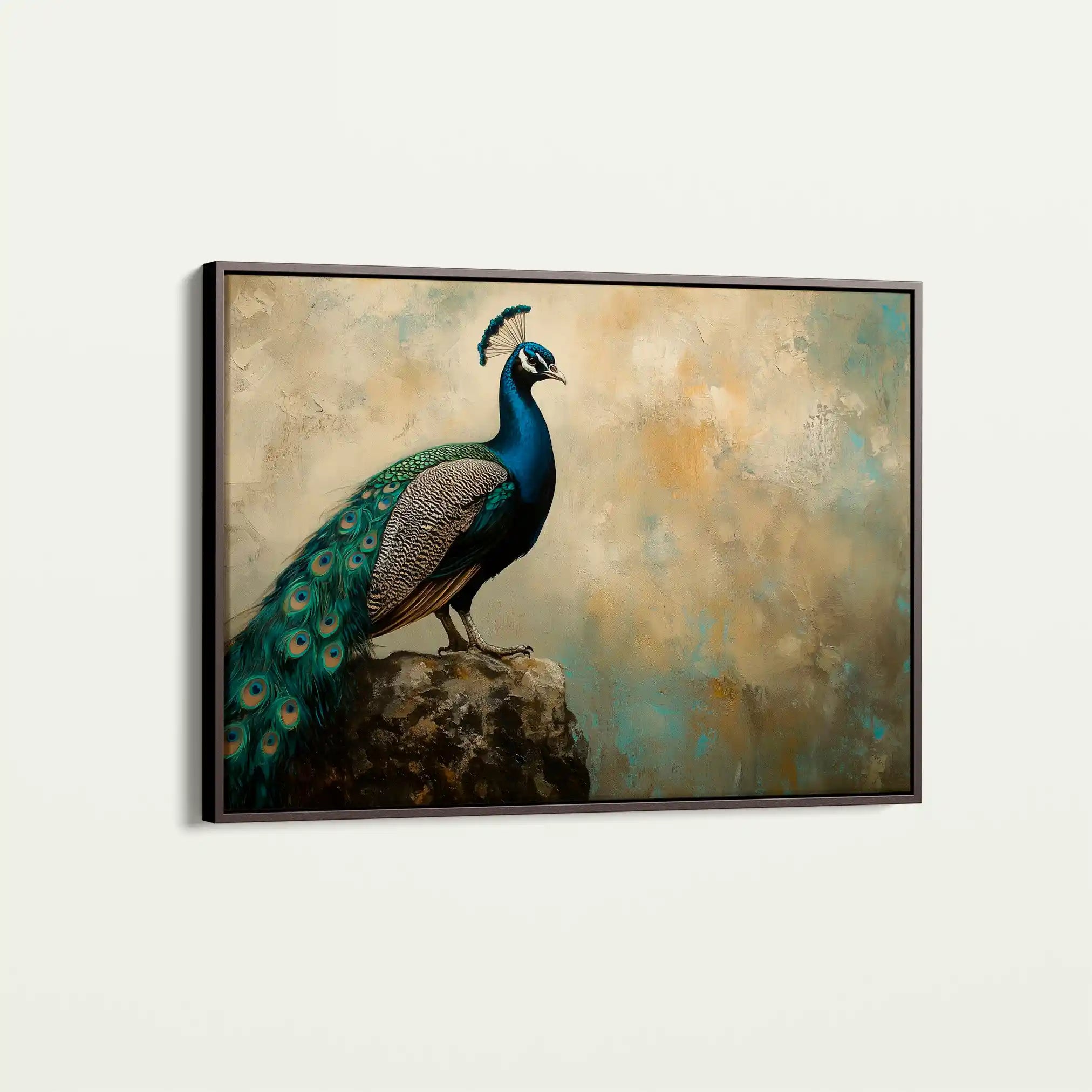 Animals 078 Canvas Art 60 x 40 cm / Black