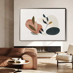 Boho 078 Canvas Art 60 x 40 cm / Black