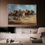 Orientalist 078 Canvas Art 60 x 40 cm / Black