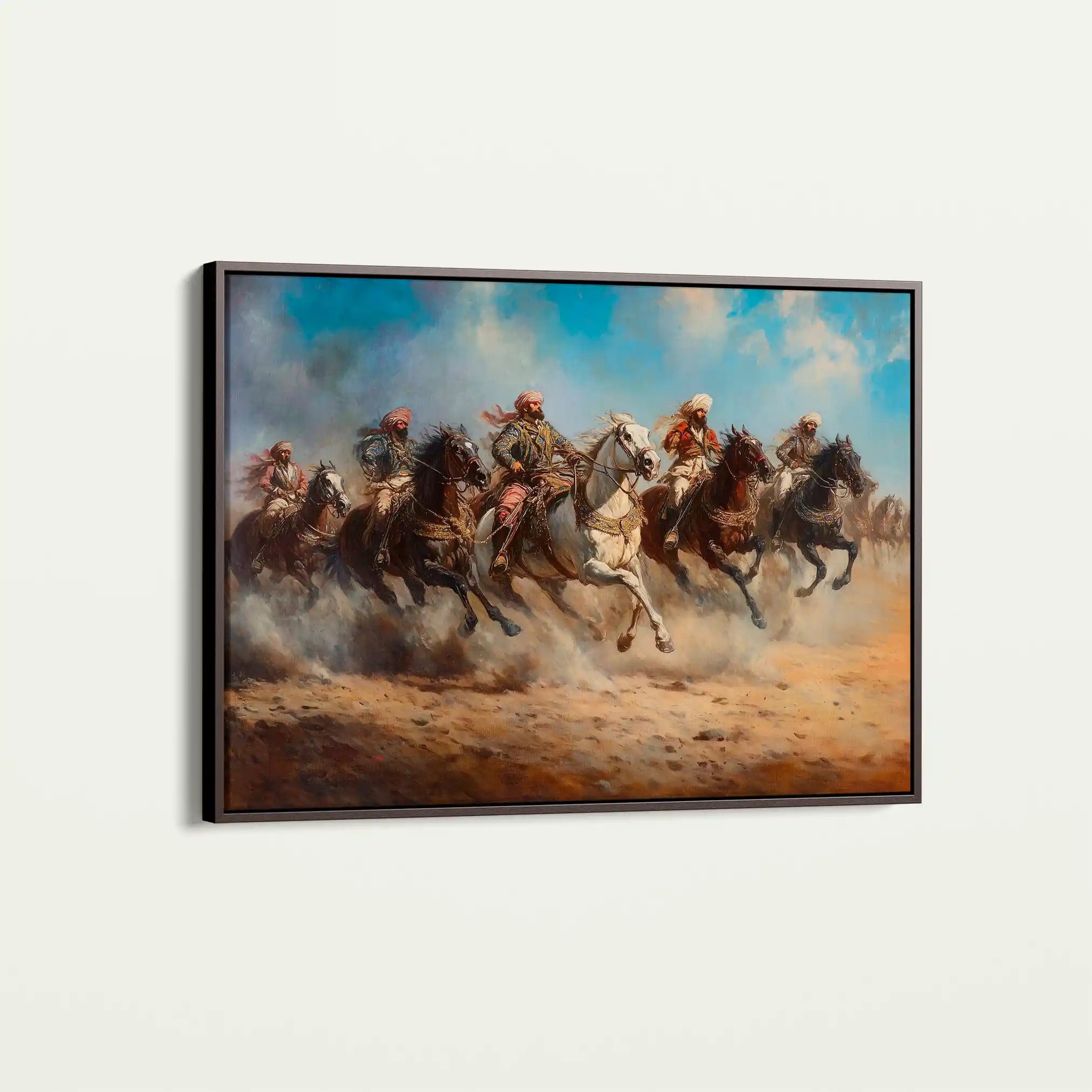 Orientalist 078 Canvas Art 60 x 40 cm / Black