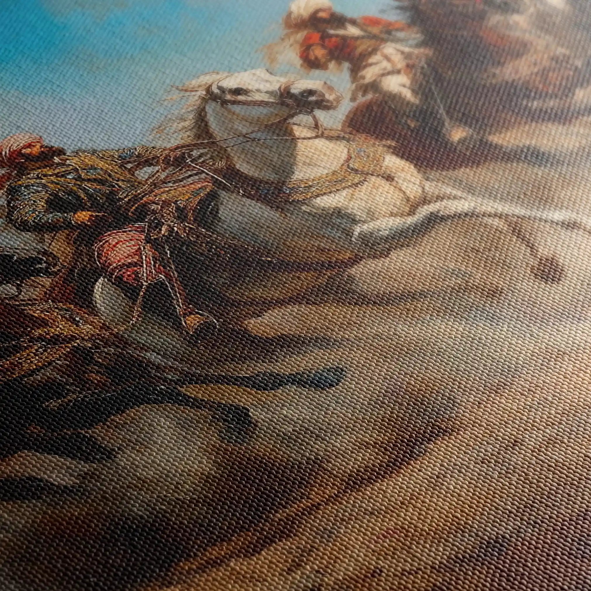 Orientalist 078 Canvas Art 60 x 40 cm / Black