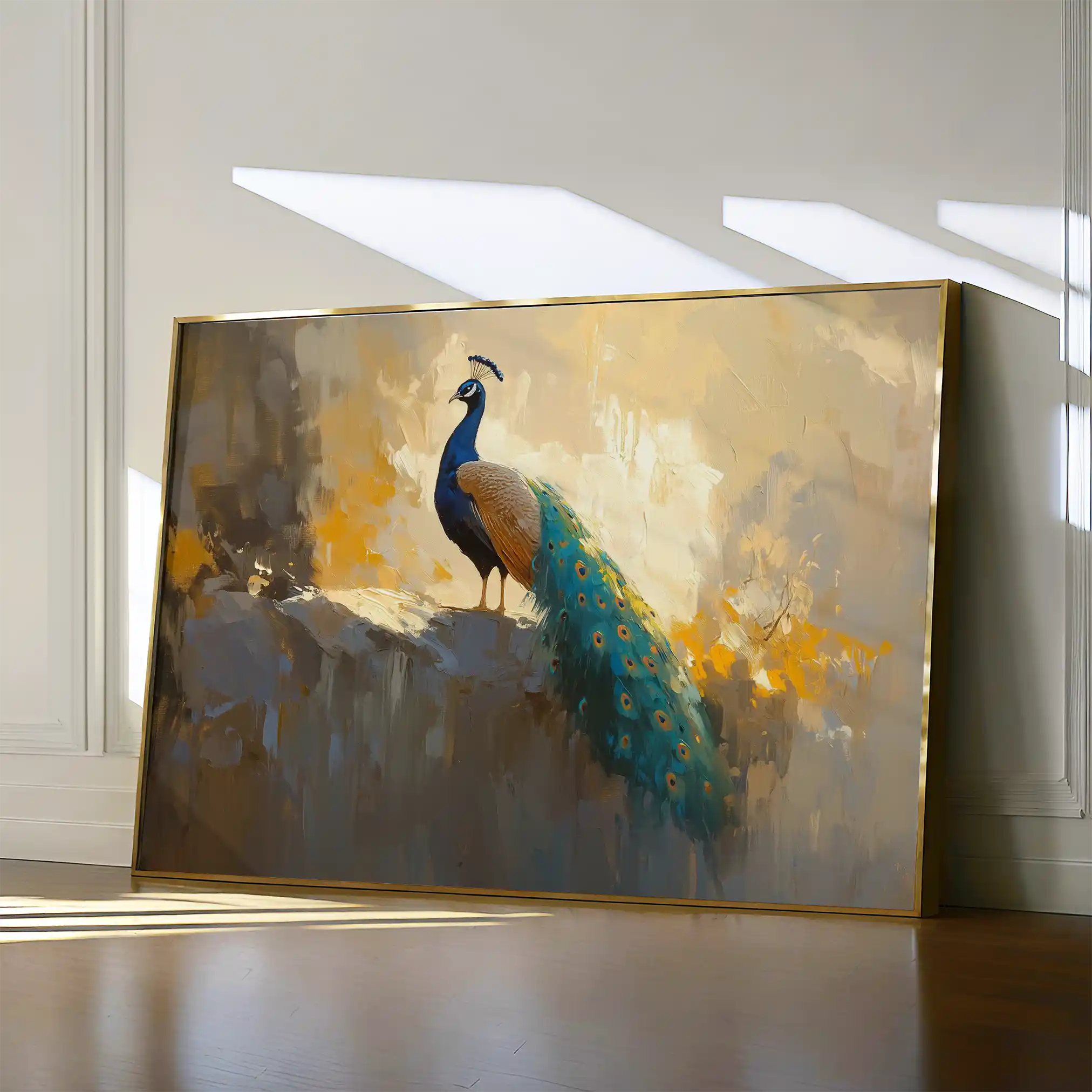 Animals 079 Canvas Art 60 x 40 cm / Black