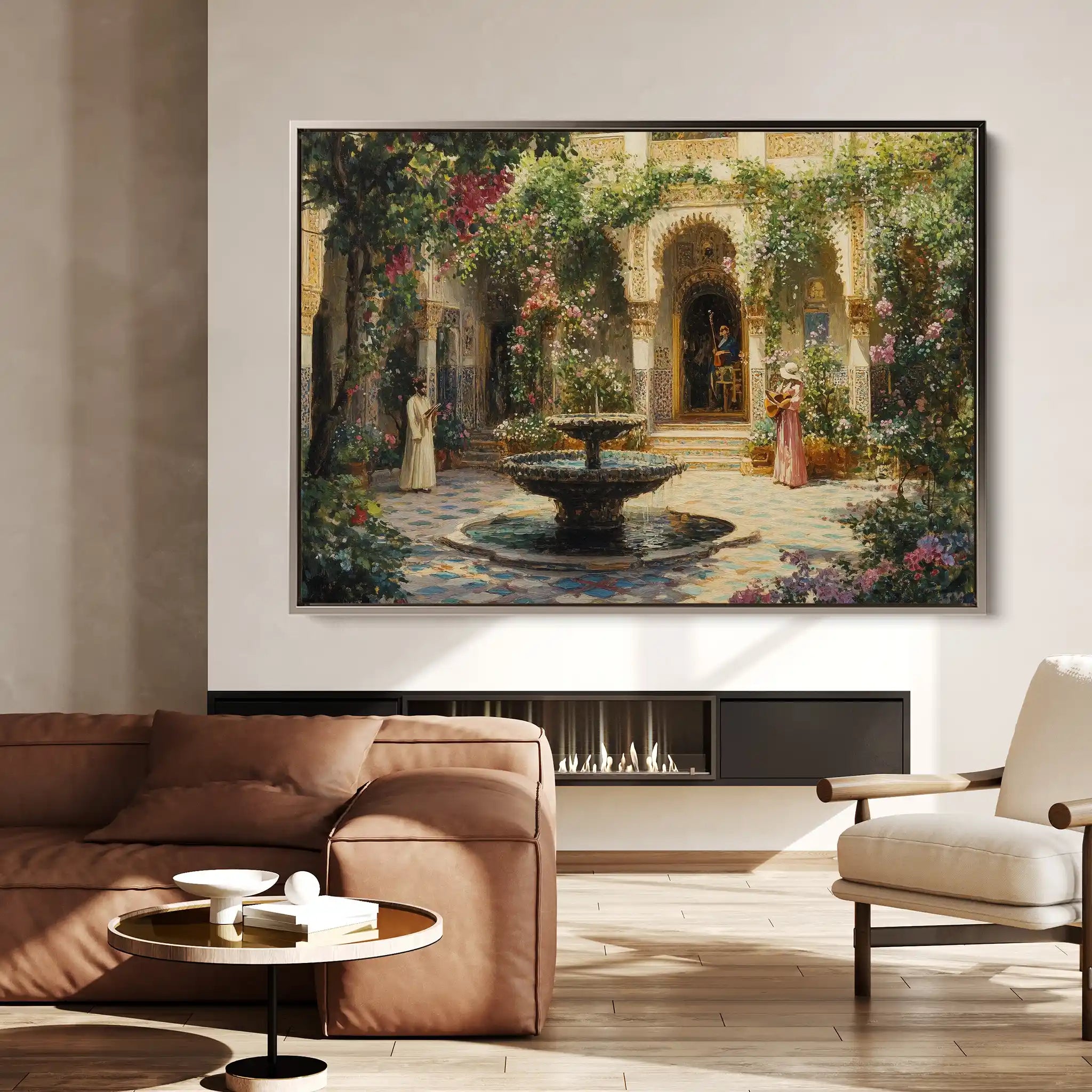 Orientalist 079 Canvas Art 60 x 40 cm / Black